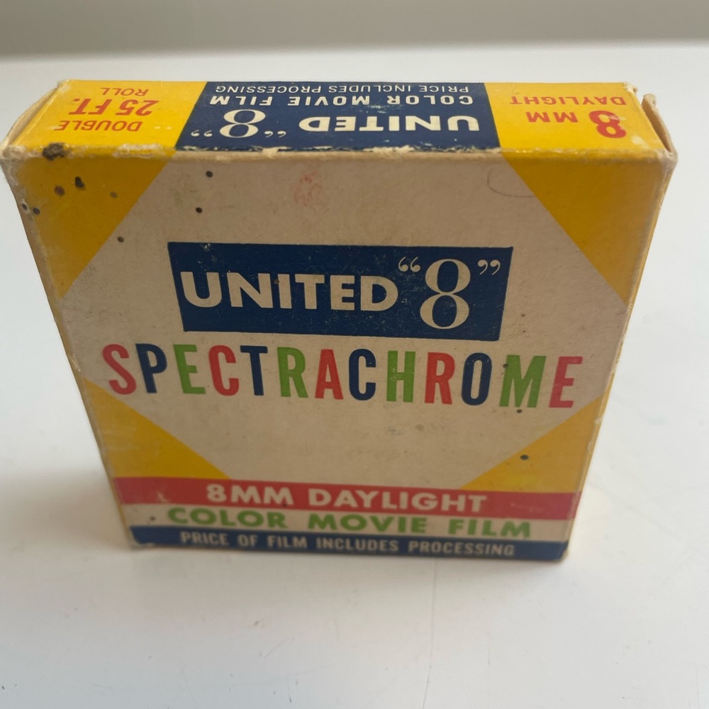 United 8 Spectrachrome Color Movie Film